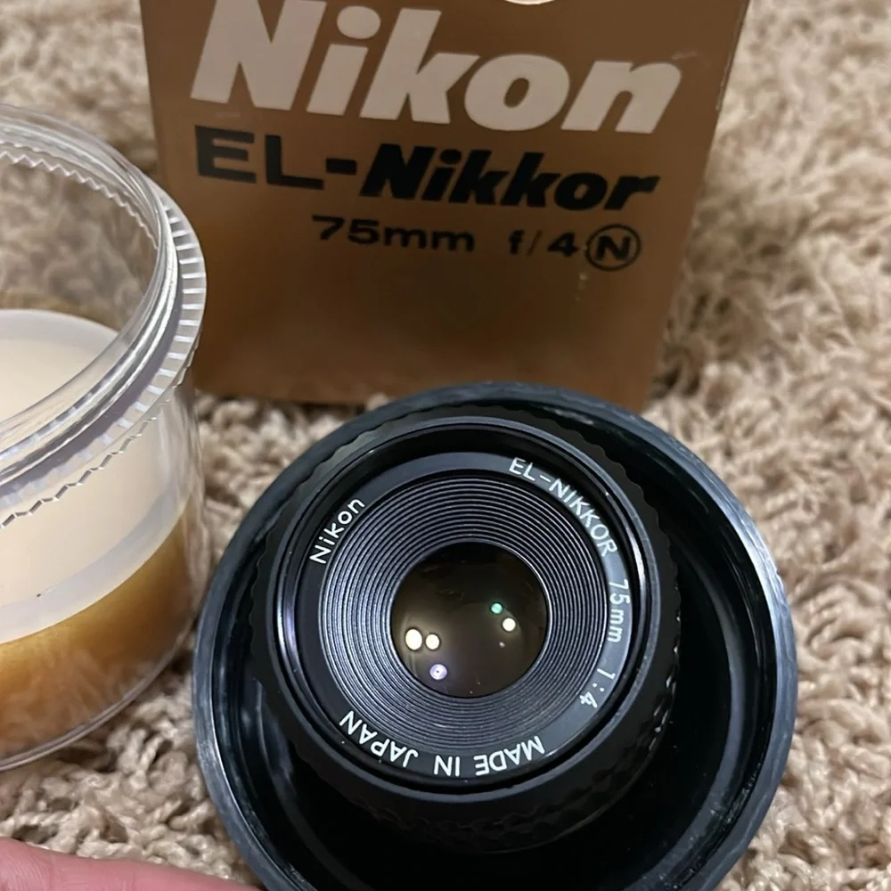 Nikon EL-Nikkor 75mm & 50mm enlarging lenses. - Picture 6 of 7
